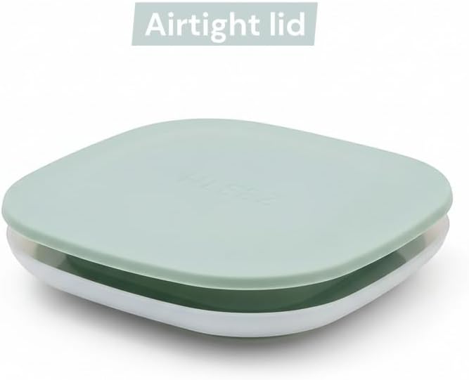 Airtight Food Storage Containers Set (2pcs) – BPA-Free Clear Pantry Jars 1300cc & 500cc for Cereal, Pasta & Coffee