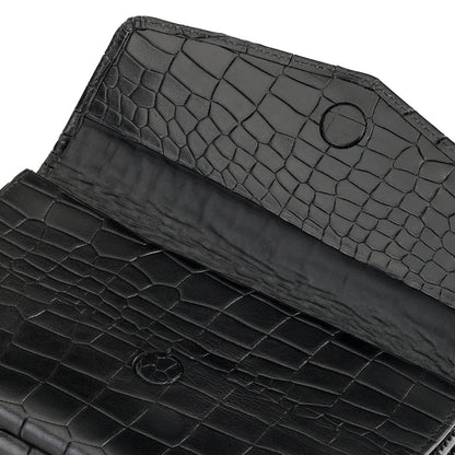 OREZ Premium Leather Long Organizer Wallet – Multi Card Holder with Zip Pocket