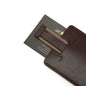 OREZ Slim Leather Phone Sleeve – Minimalist Card Holder with Pull Tab