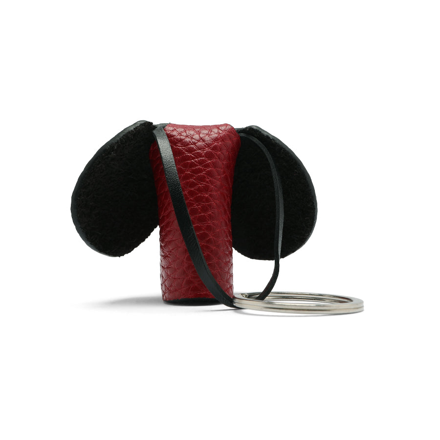 OREZ Pheel Elephant Leather Keychain – Handmade Genuine Leather Key Ring
