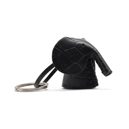 OREZ Pheel Elephant Leather Keychain – Handmade Genuine Leather Key Ring