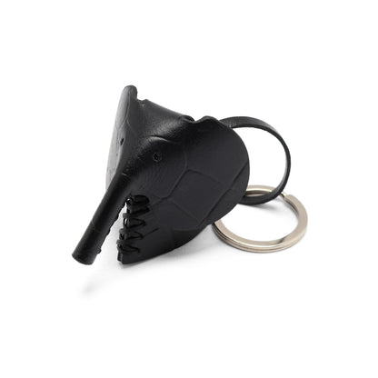 OREZ Pheel Elephant Leather Keychain – Handmade Genuine Leather Key Ring