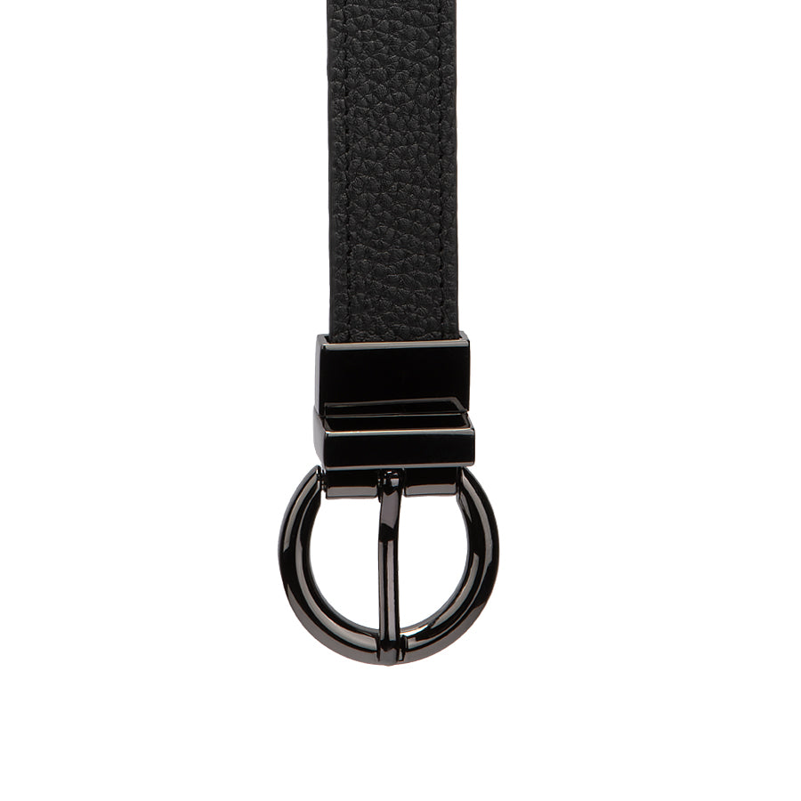 OREZ Vixen Genuine Leather Reversible Belt – Black/Brown Dress Belt