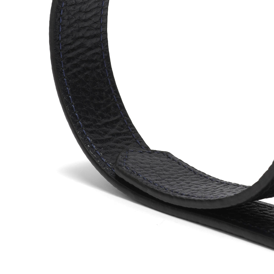 OREZ Vixen Genuine Leather Reversible Belt – Black/Brown Dress Belt